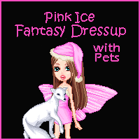 Pink Ice Fantasy Dressup with Pets